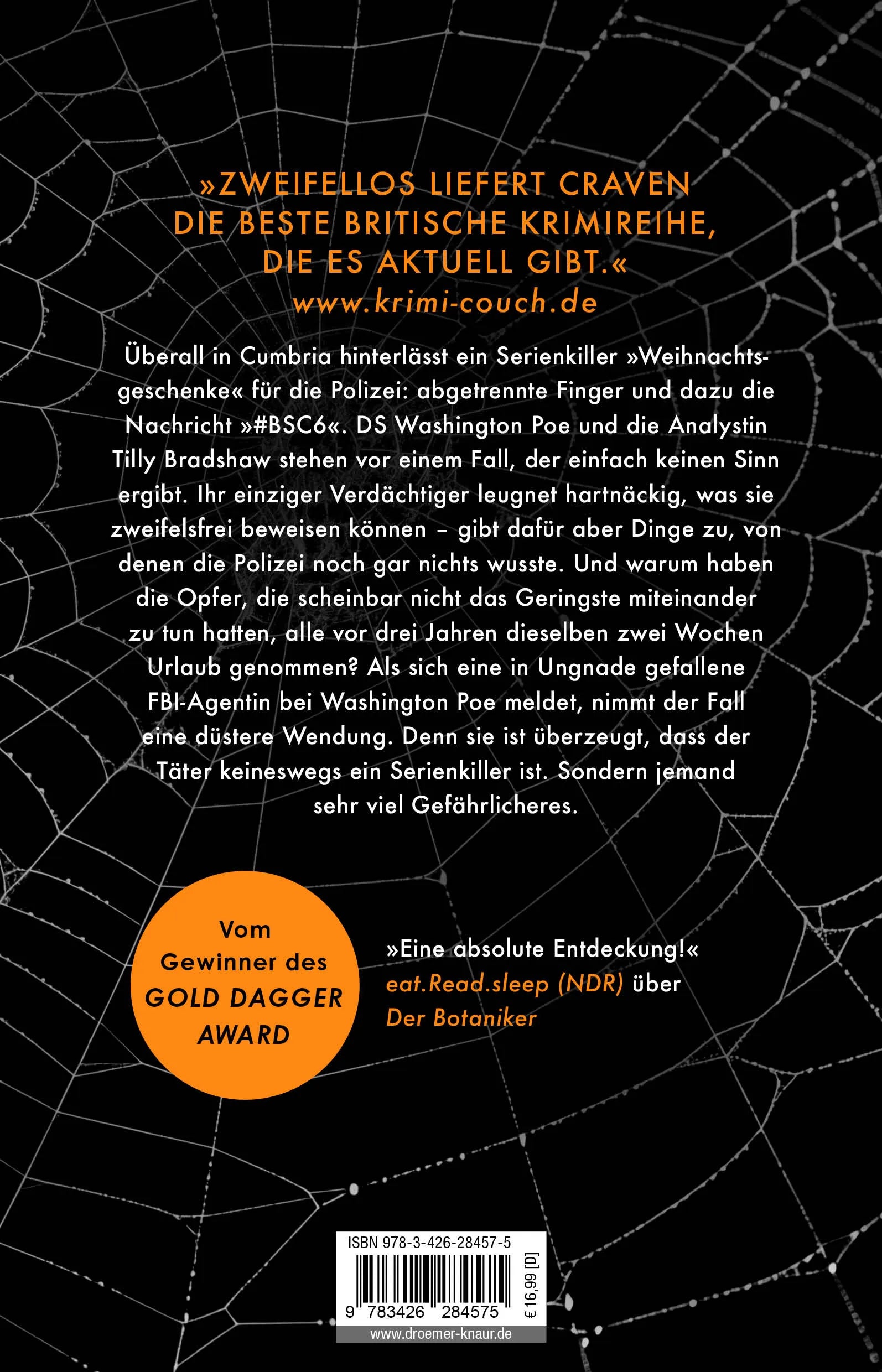 Rückseite: Der Kurator (Paperback)