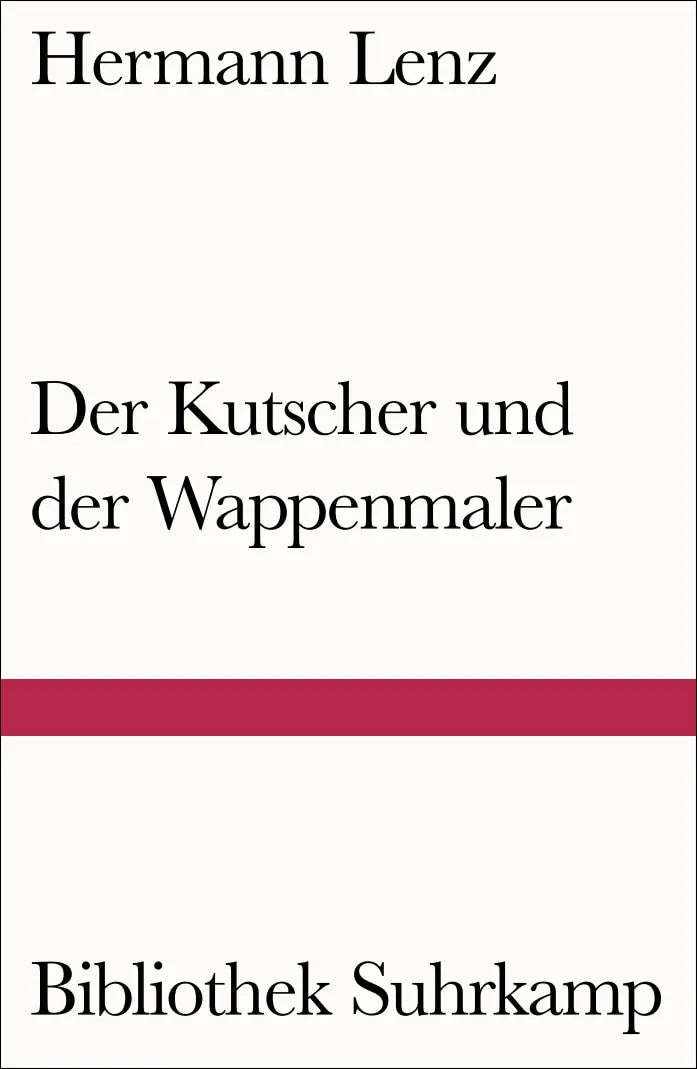 Buchcover von 'Der Kutscher und der Wappenmaler' - Taschenbuch von Hermann Lenz