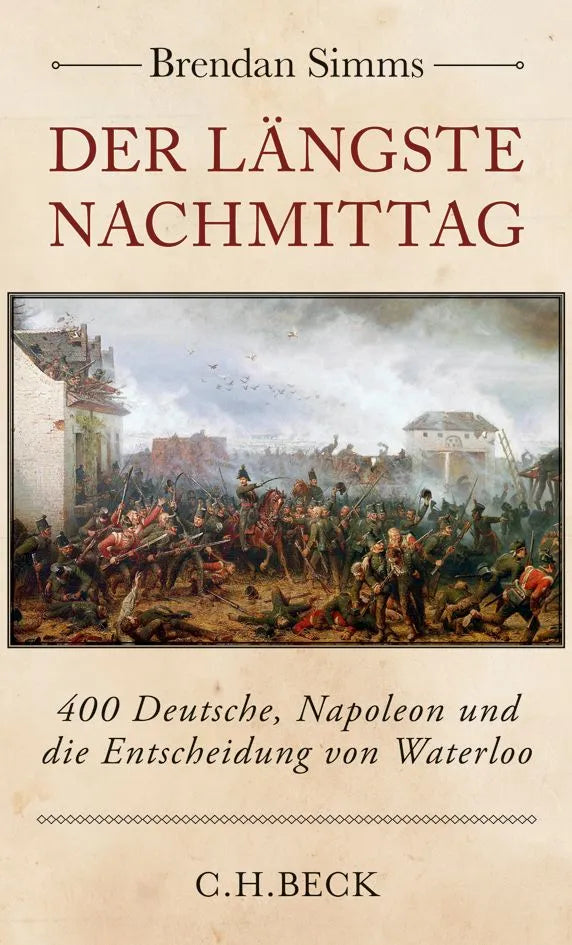 Buchcover von 'Der längste Nachmittag' - Gebundene Ausgabe von Brendan Simms