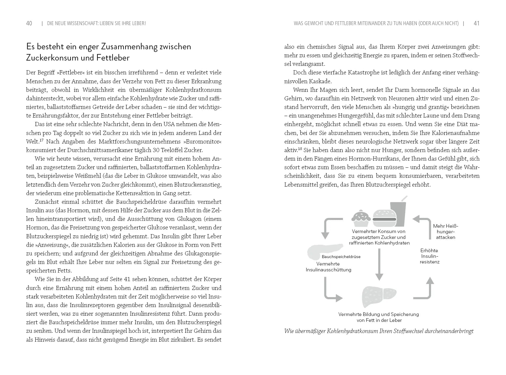 Innenansicht von 'Der Leber-Code' - Taschenbuch