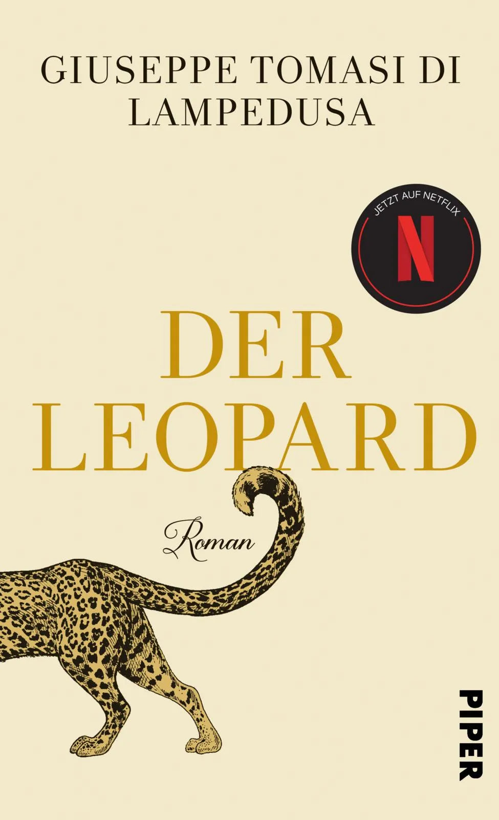 Buchcover von 'Der Leopard' - Gebundene Ausgabe von Giuseppe Tomasi di Lampedusa