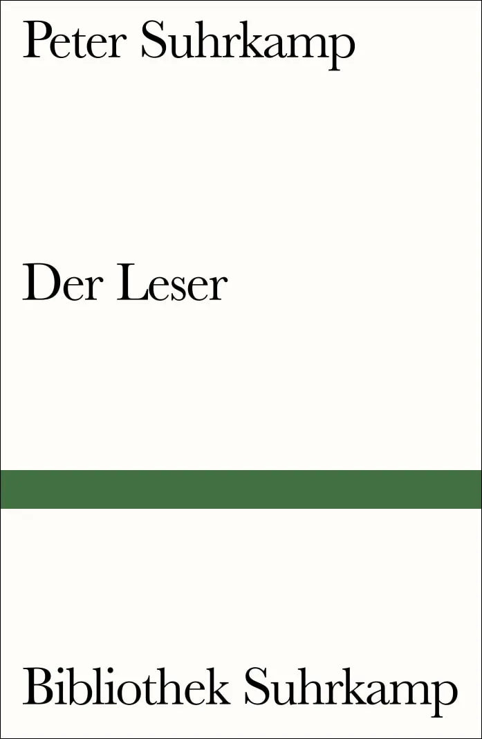 Buchcover von 'Der Leser' - Taschenbuch von Peter Suhrkamp