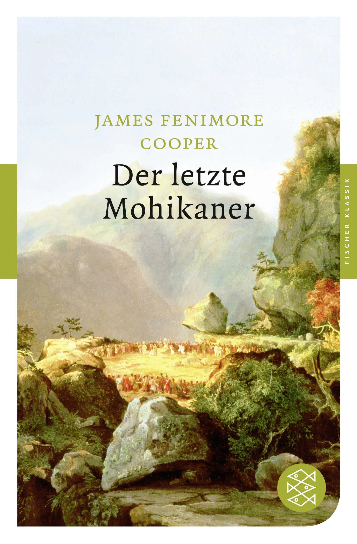 Buchcover von 'Der letzte Mohikaner' - Taschenbuch von James Fenimore Cooper