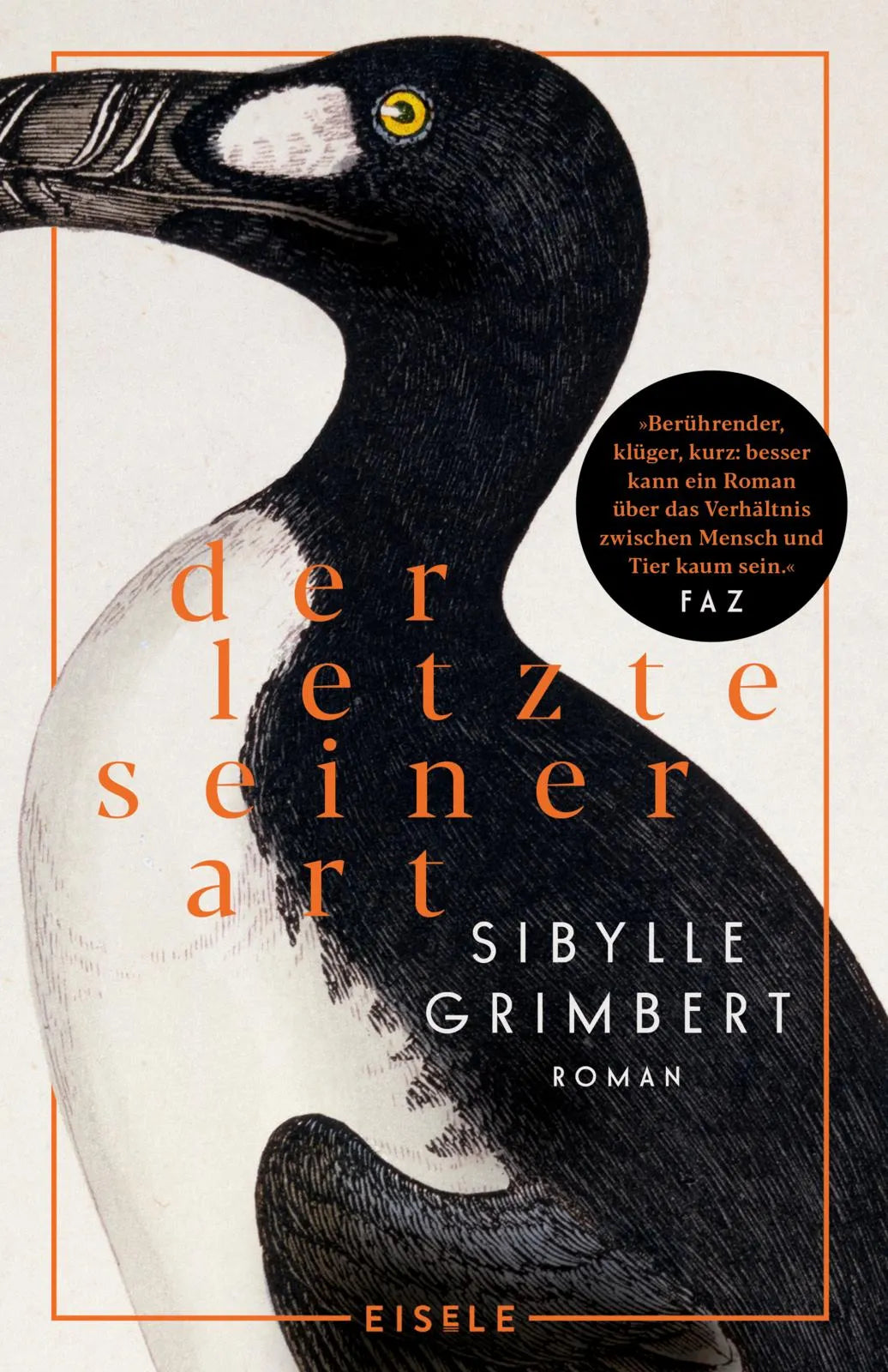 Buchcover von 'Der Letzte seiner Art' - Taschenbuch von Sibylle Grimbert