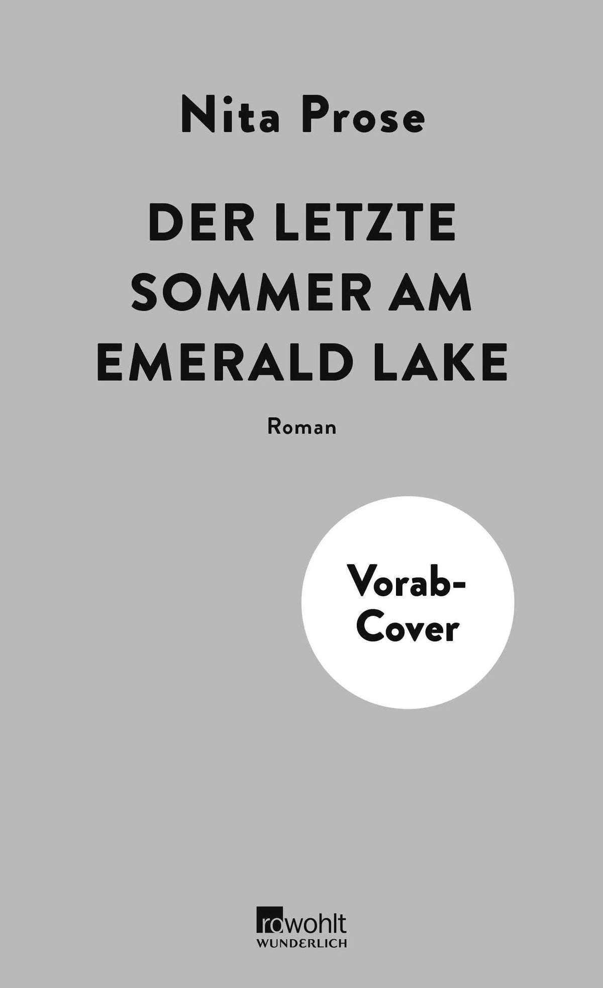 Cover: Der letzte Sommer am Emerald Lake (Hardcover) von Nita Prose