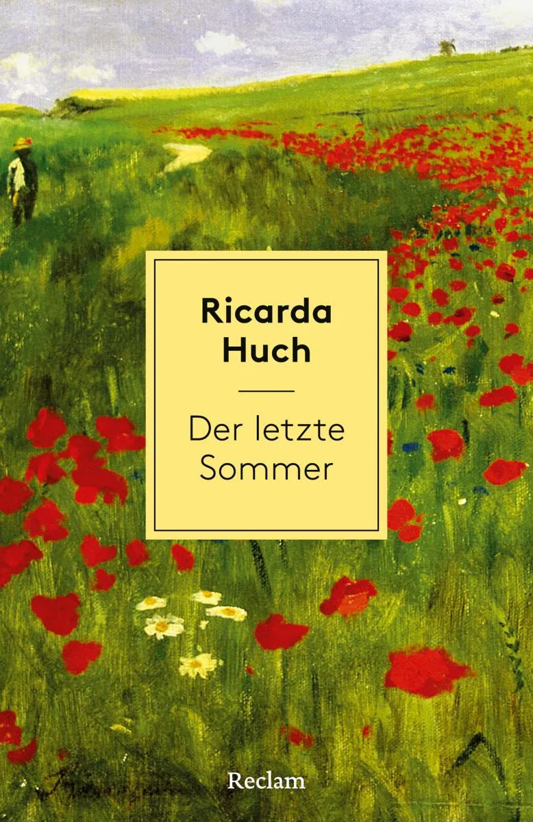 Cover: Der letzte Sommer. Eine Erzählung in Briefen (E-Book) von Ricarda Huch