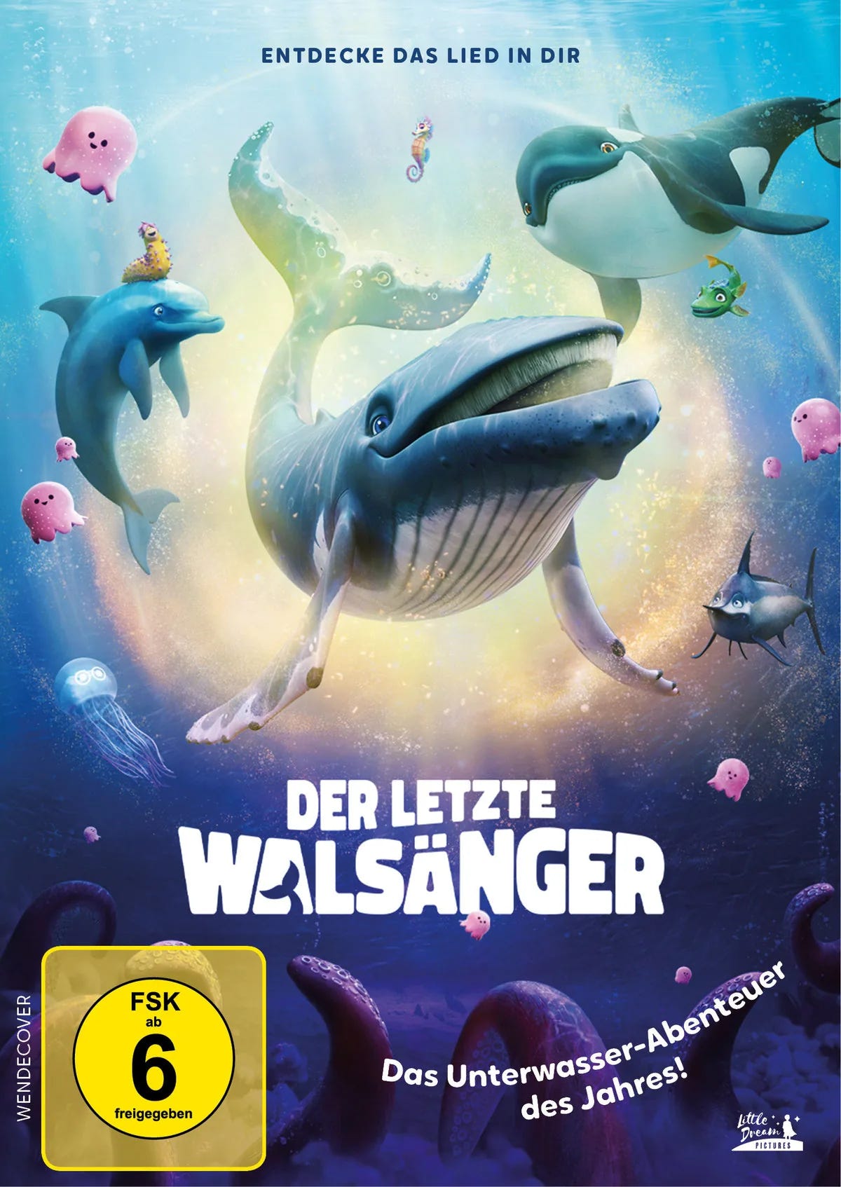 DVD-Cover: Der letzte Walsänger. Regie: Reza Memari
