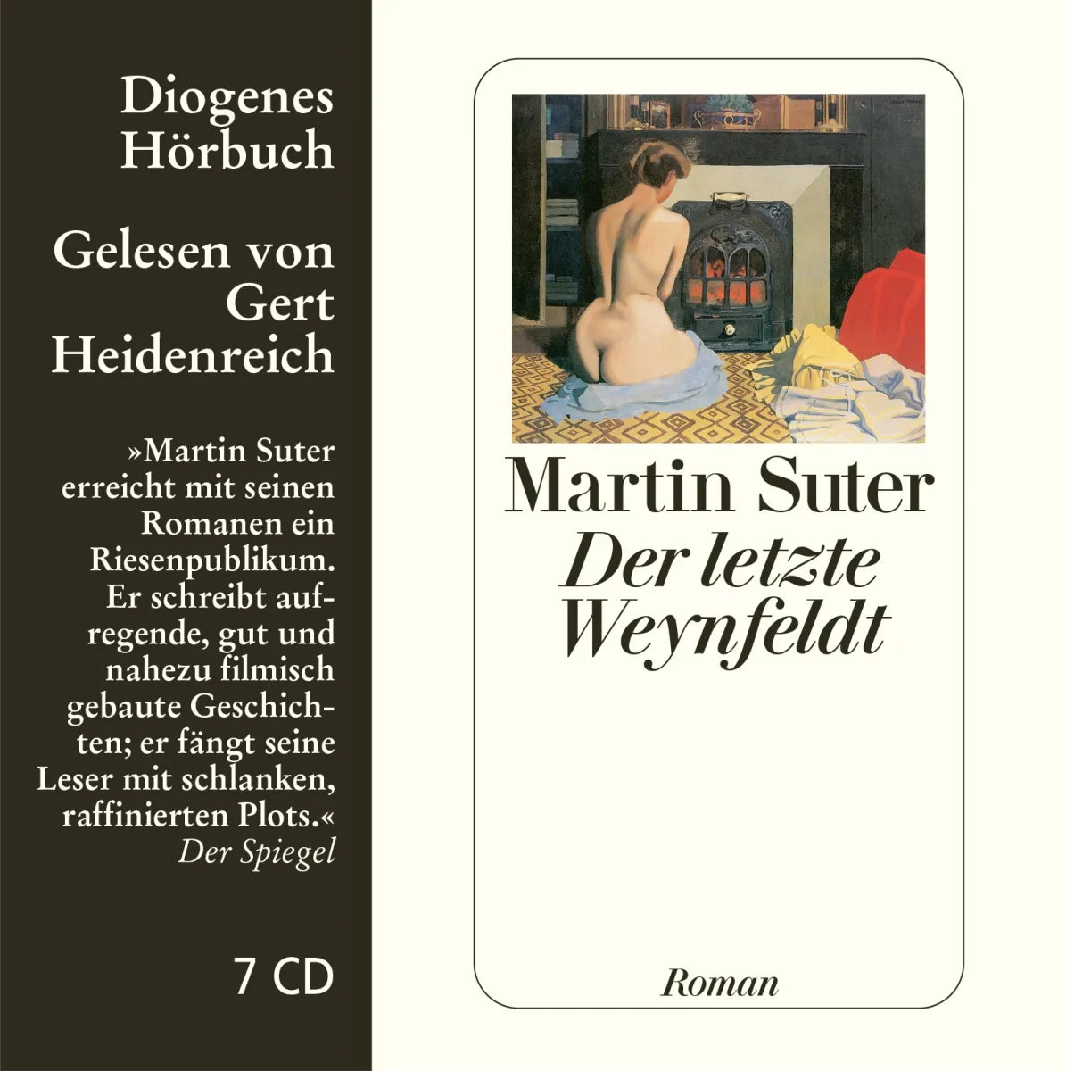 Buchcover von 'Der letzte Weynfeldt' - Hörbuch (CD) von Martin Suter