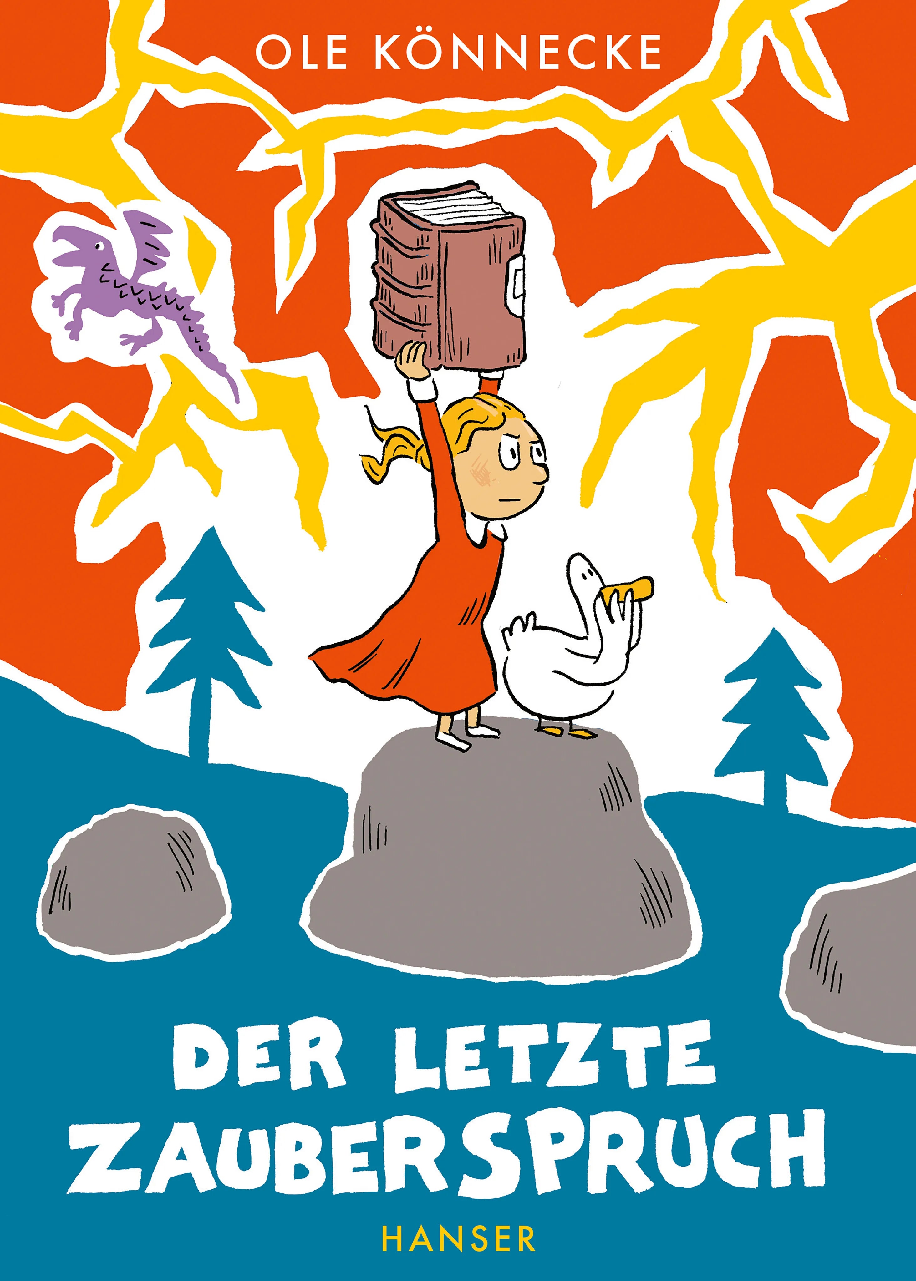 Cover: Der letzte Zauberspruch (Hardcover) von Ole Könnecke
