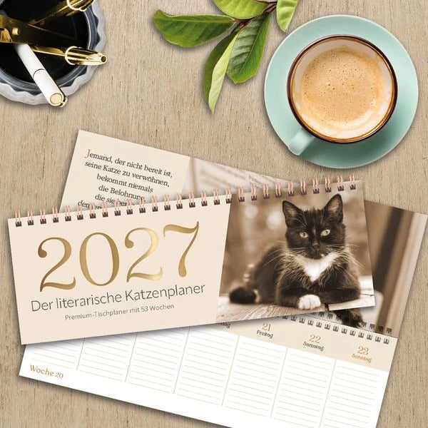 Der literarische Katzenplaner (TQ) 2027 – Ansicht