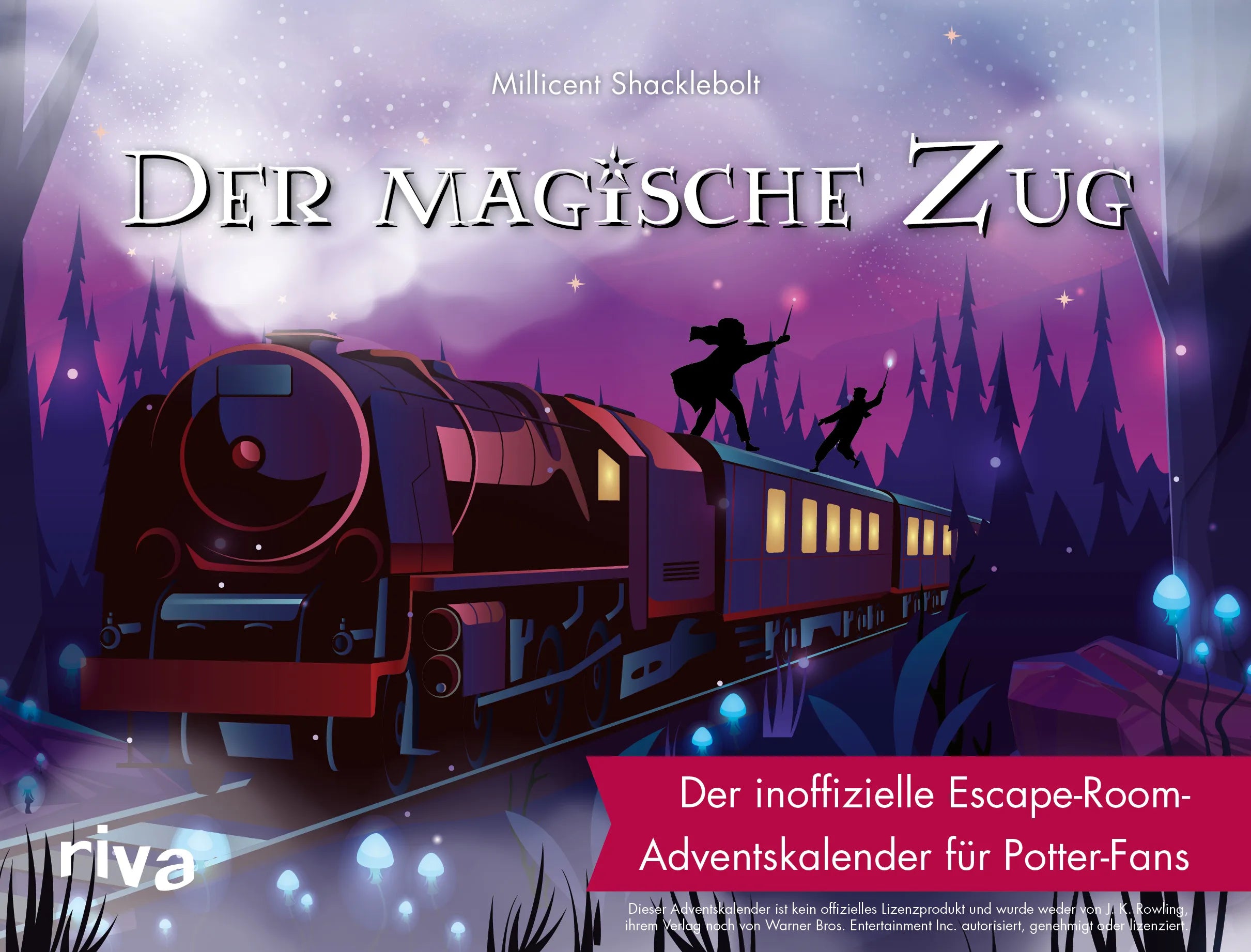 Buchcover von 'Der magische Zug' - Gebundene Ausgabe von Millicent Shacklebolt