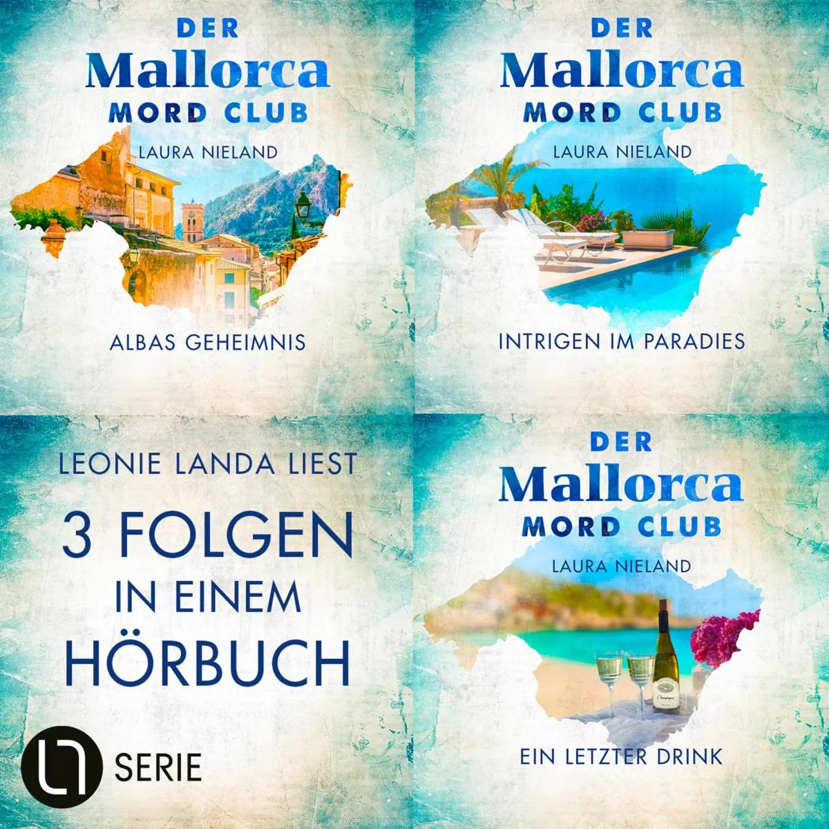 Cover: Der Mallorca Mord Club - Sammelband 2 (Hörbuch Download) von Laura Nieland