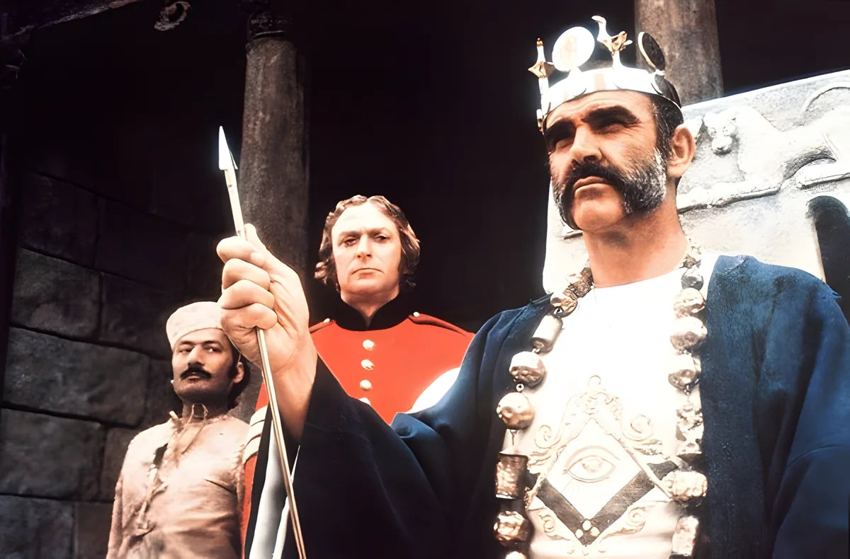 Filmszene 3 aus Der Mann, der König sein wollte (Steelbook) – 4K UHD Blu-ray. Regie: John Huston