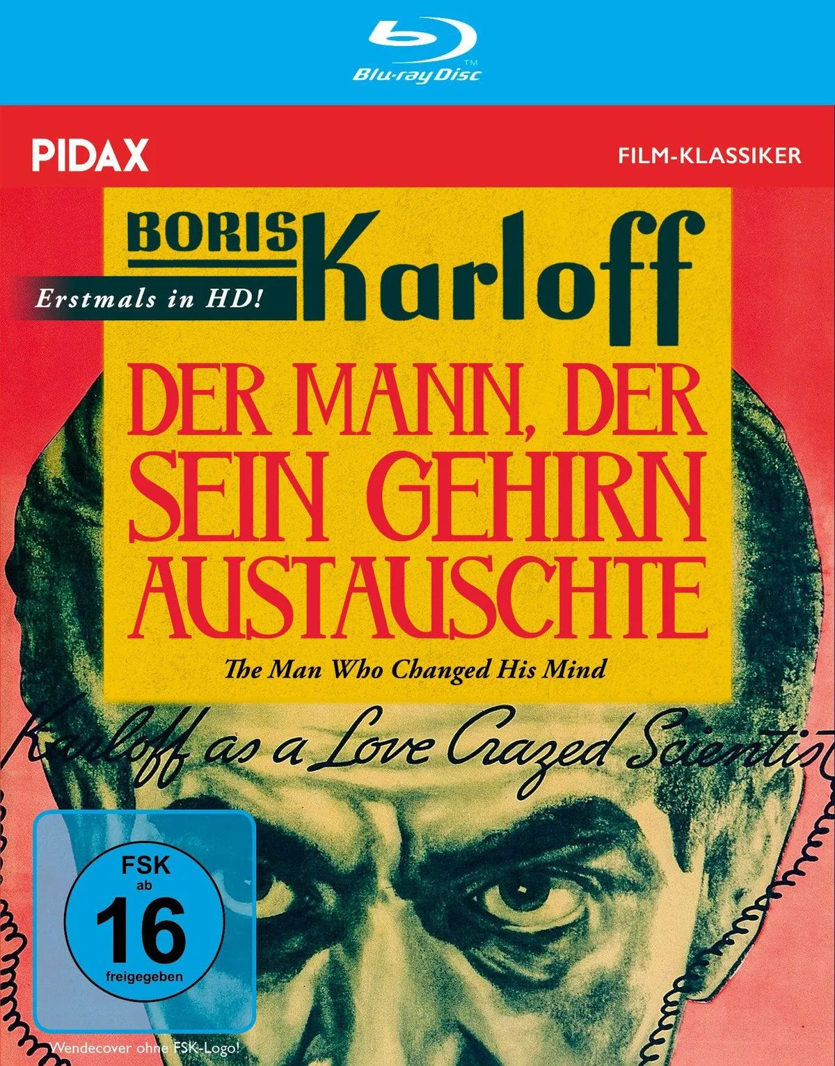 Der Mann, der sein Gehirn austauschte - Blu-ray Disc