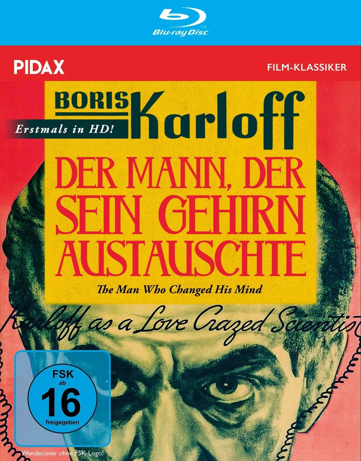 Der Mann, der sein Gehirn austauschte - Blu-ray Disc