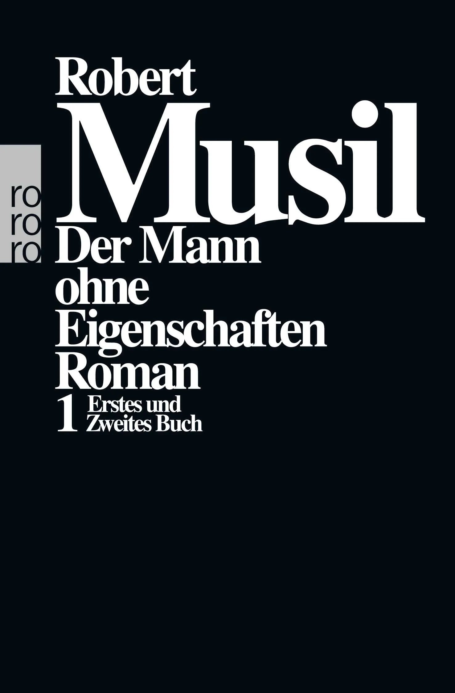Buchcover von 'Der Mann ohne Eigenschaften I' - Taschenbuch von Robert Musil