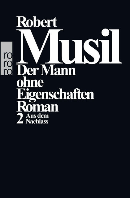Buchcover von 'Der Mann ohne Eigenschaften II' - Taschenbuch von Robert Musil