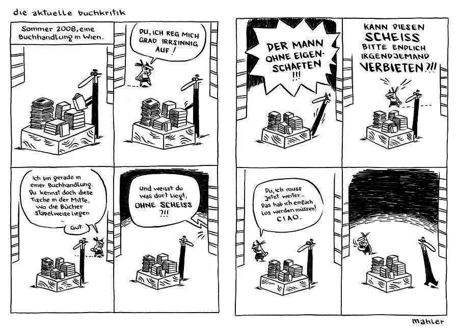 Nicolas Mahler - Der Mann ohne Eigenschaften