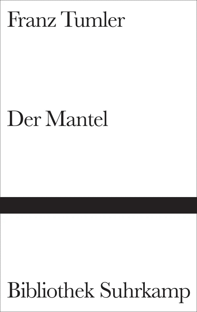 Buchcover von 'Der Mantel' - Gebundene Ausgabe von Franz Tumler