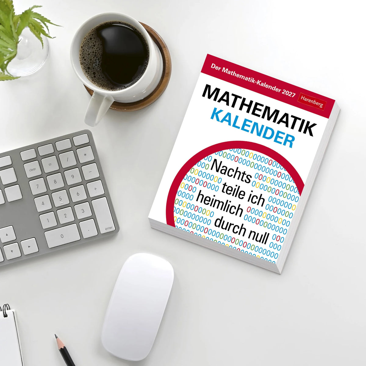 Der Mathematik-Kalender Tagesabreißkalender 2027 - Nachts teile ich heimlich durch Null – Ansicht