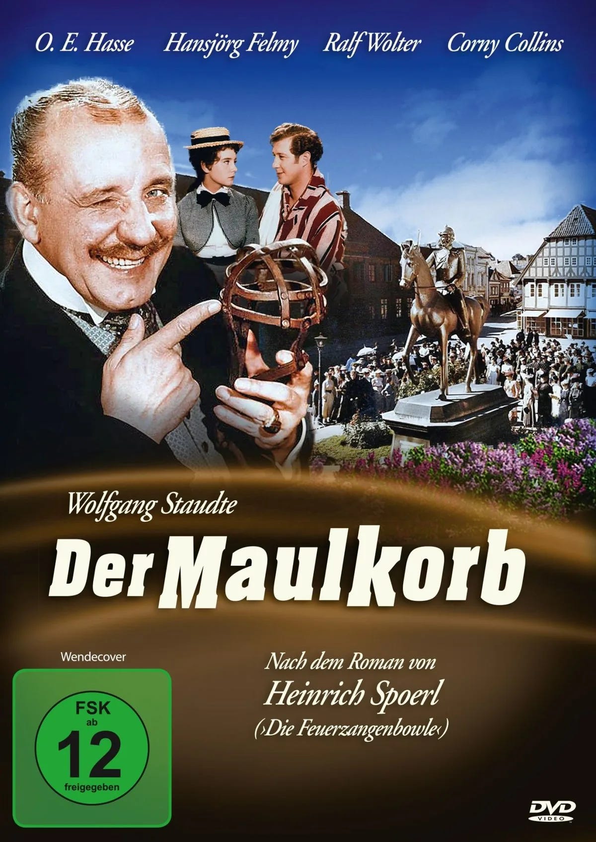 DVD-Cover: Der Maulkorb. Regie: Wolfgang Staudte
