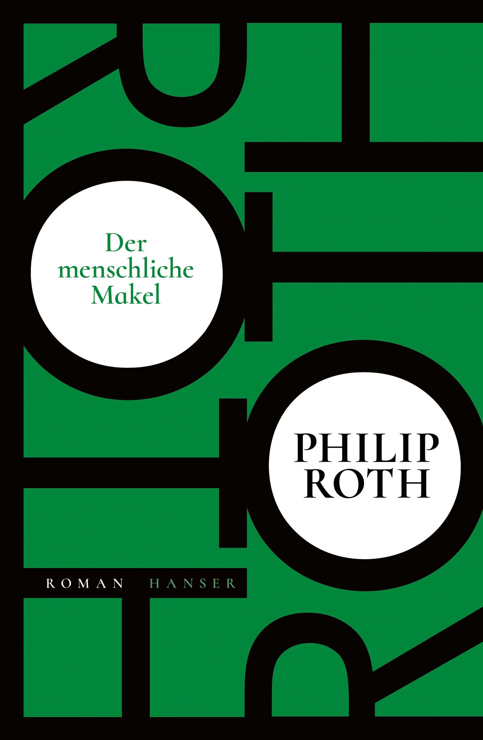 Buchcover von 'Der menschliche Makel' - Gebundene Ausgabe von Philip Roth