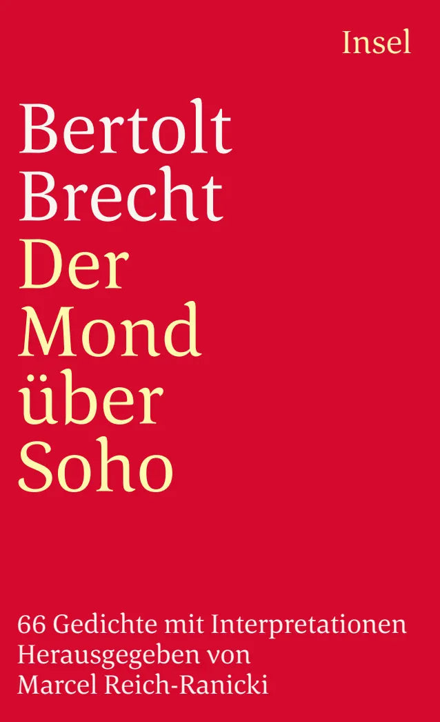 Buchcover von 'Der Mond über Soho' - Taschenbuch von Bertolt Brecht
