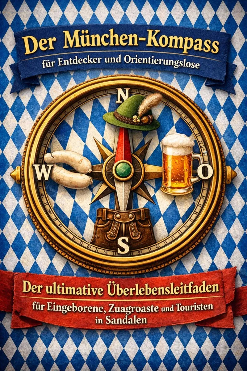 Cover: Der München-Kompass für Entdecker und Orientierungslose (E-Book) von Damir Fister