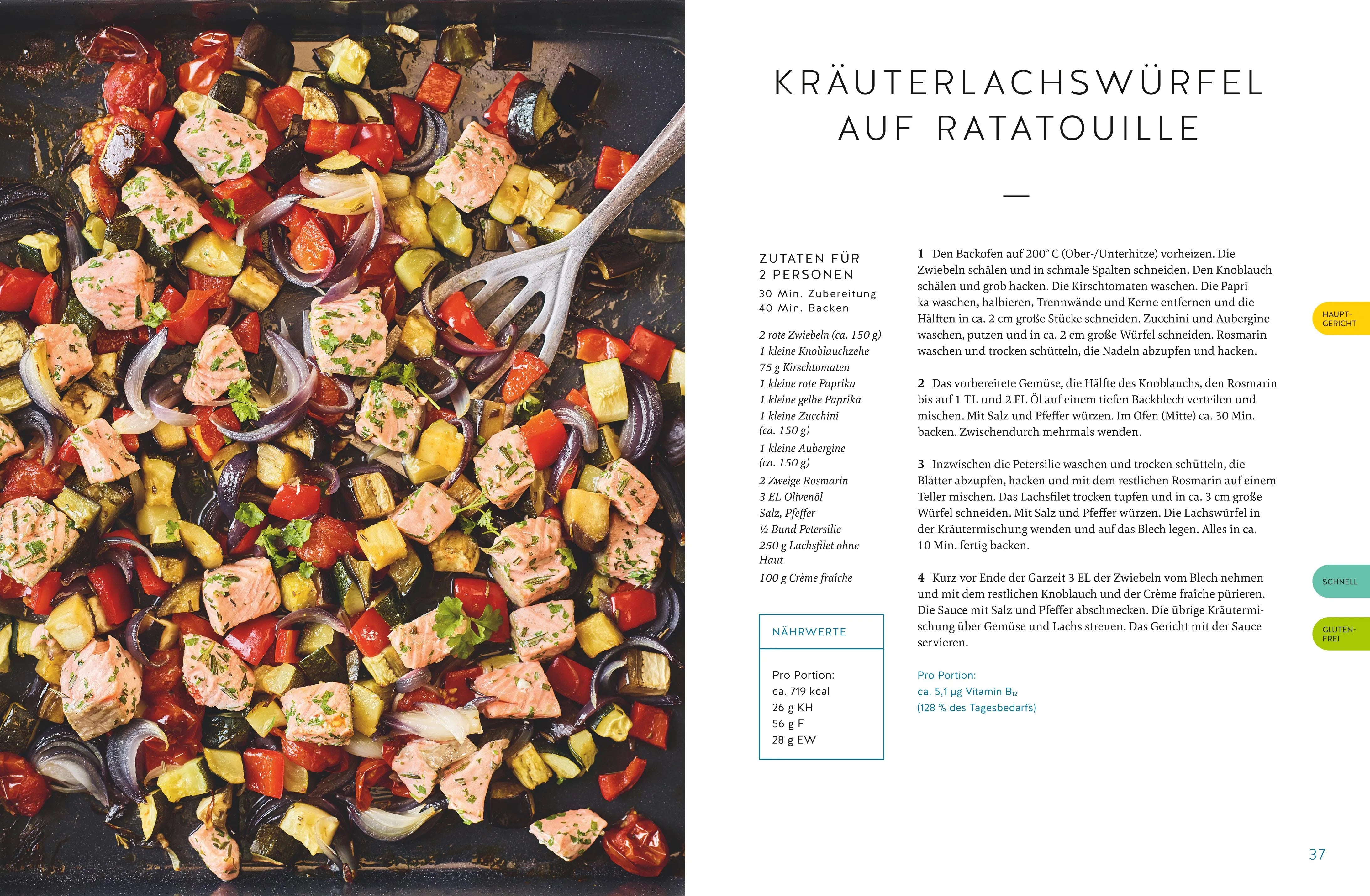 Detailansicht: Der Nährstoff-Plan - Das Kochbuch (Hardcover)