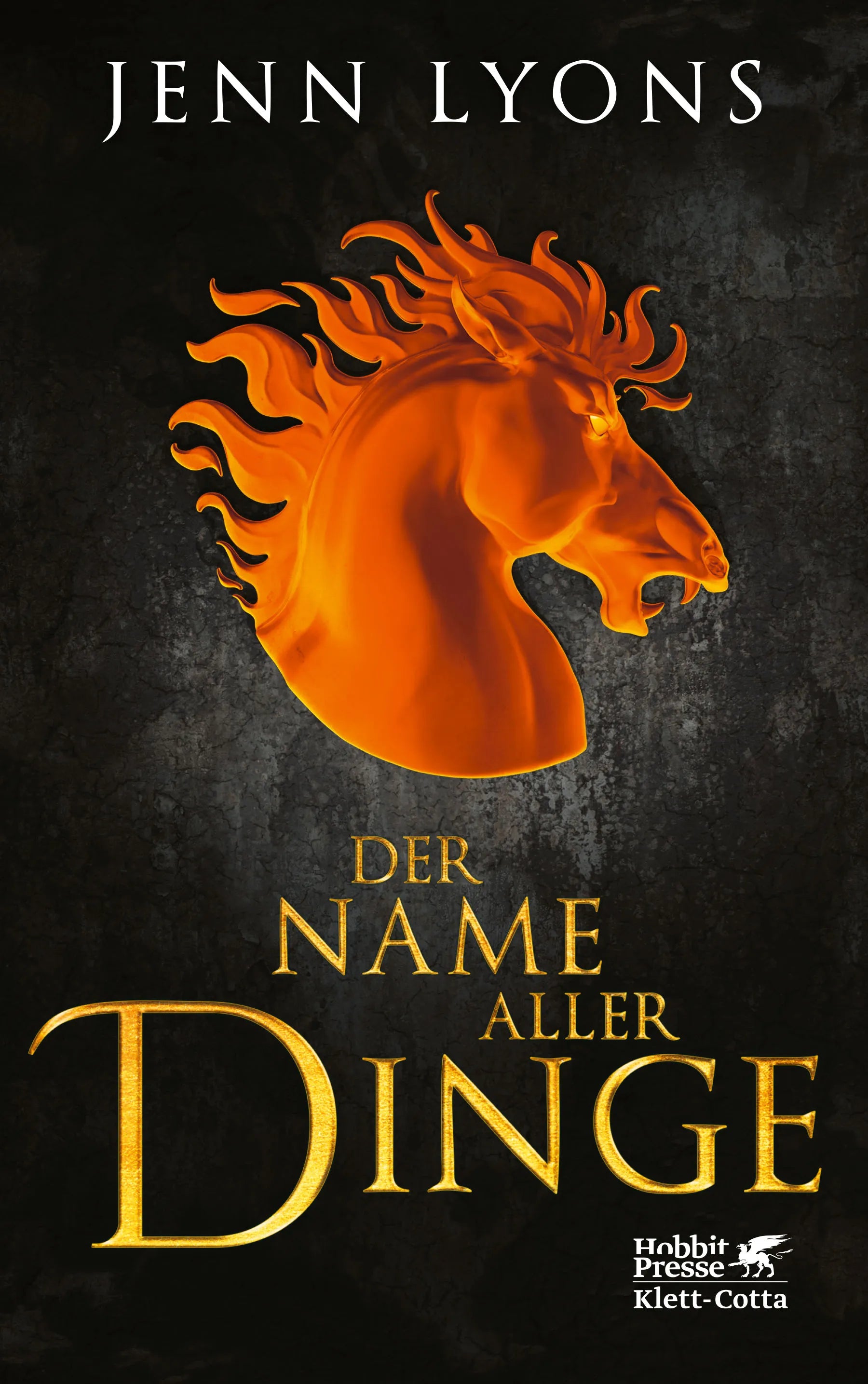 Buchcover von 'Der Name aller Dinge' - Gebundene Ausgabe von Jenn Lyons