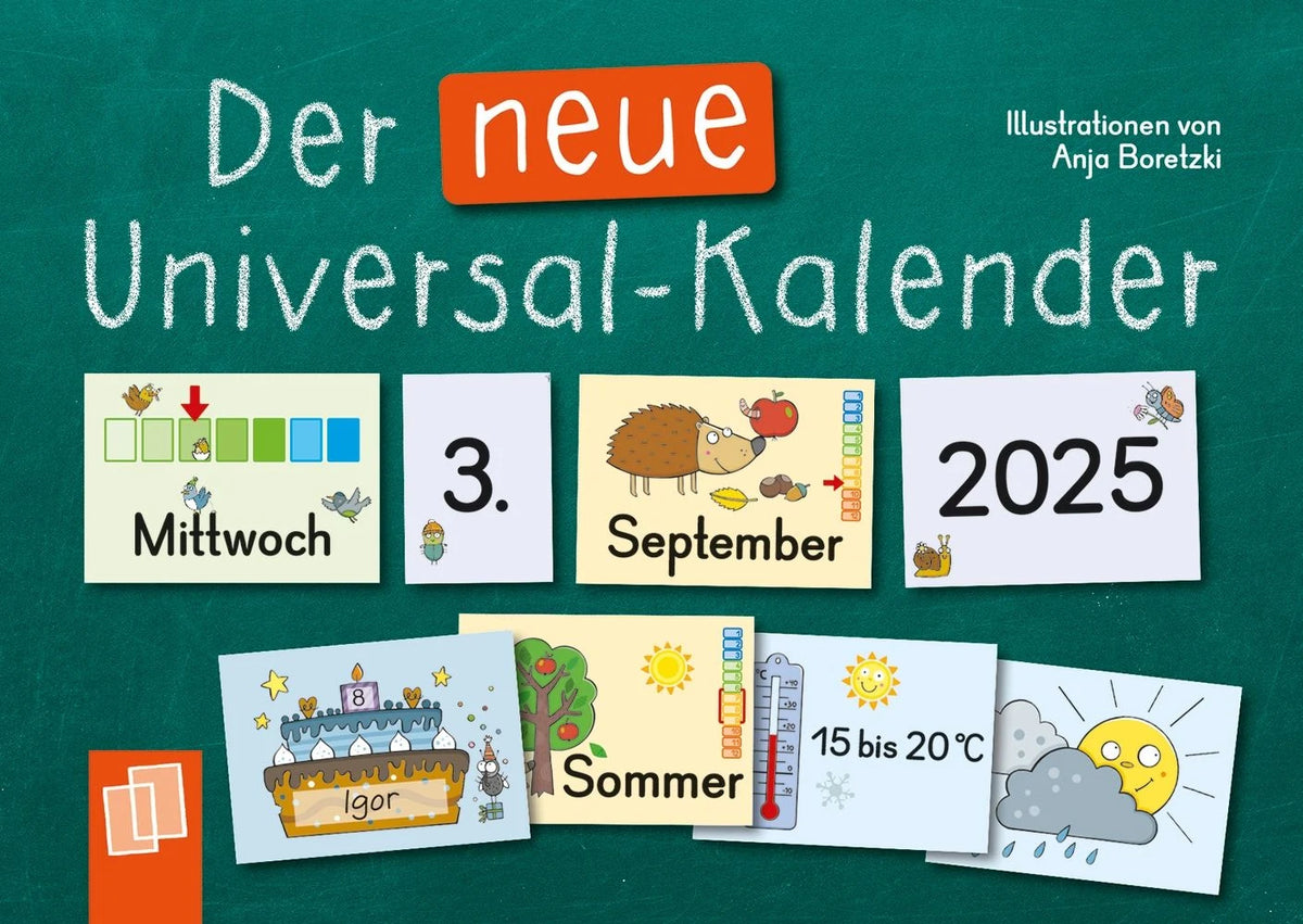 Taschenkalender: Der neue Universal-Kalender, ab 2025