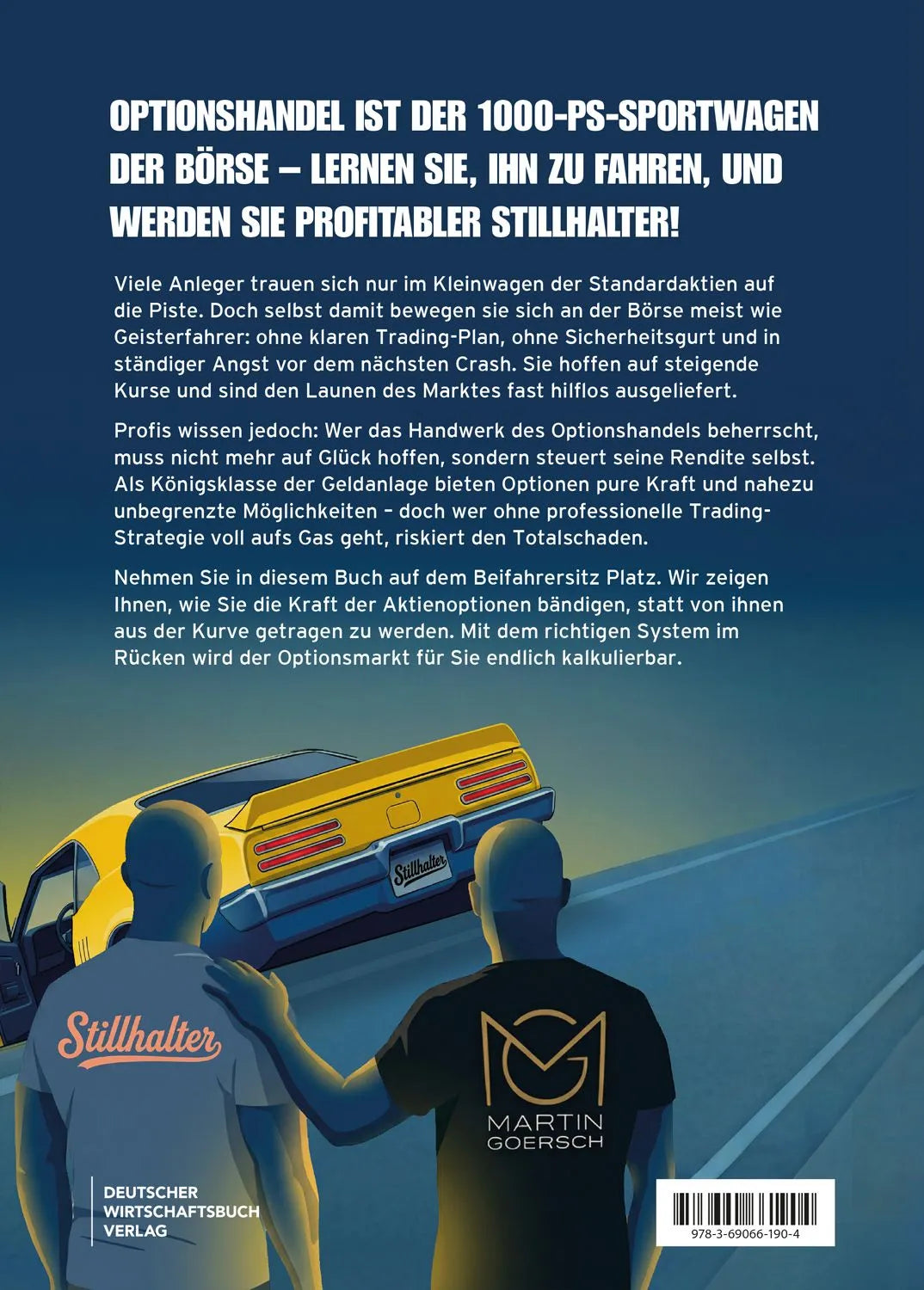 Rückseite: Der Optionsführerschein (Taschenbuch)