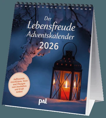 Der PAL Lebensfreude-Adventskalender 2026 – 24 Impulse für mehr Selbstliebe und Gelassenheit in der Vorweihnachtszeit – Ansicht