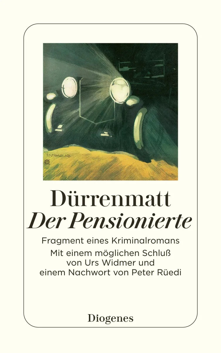 Buchcover von 'Der Pensionierte' - Taschenbuch von Friedrich Dürrenmatt