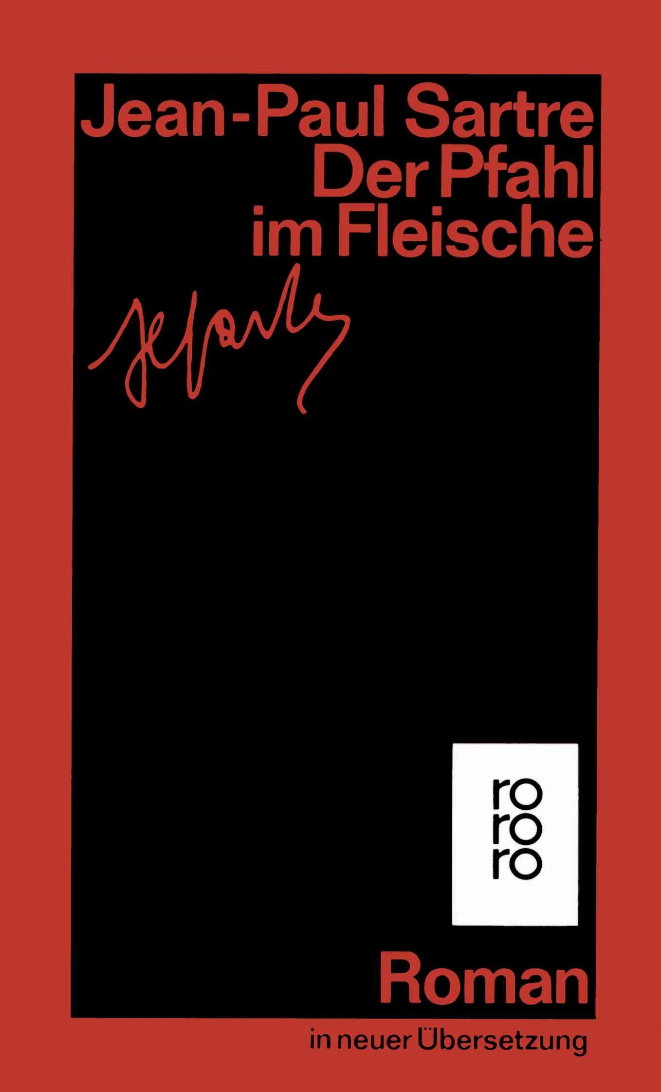 Buchcover von 'Der Pfahl im Fleische' - Taschenbuch von Jean-Paul Sartre