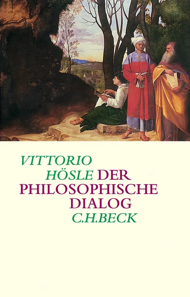 Buchcover von 'Der philosophische Dialog' - Gebundene Ausgabe von Vittorio Hösle