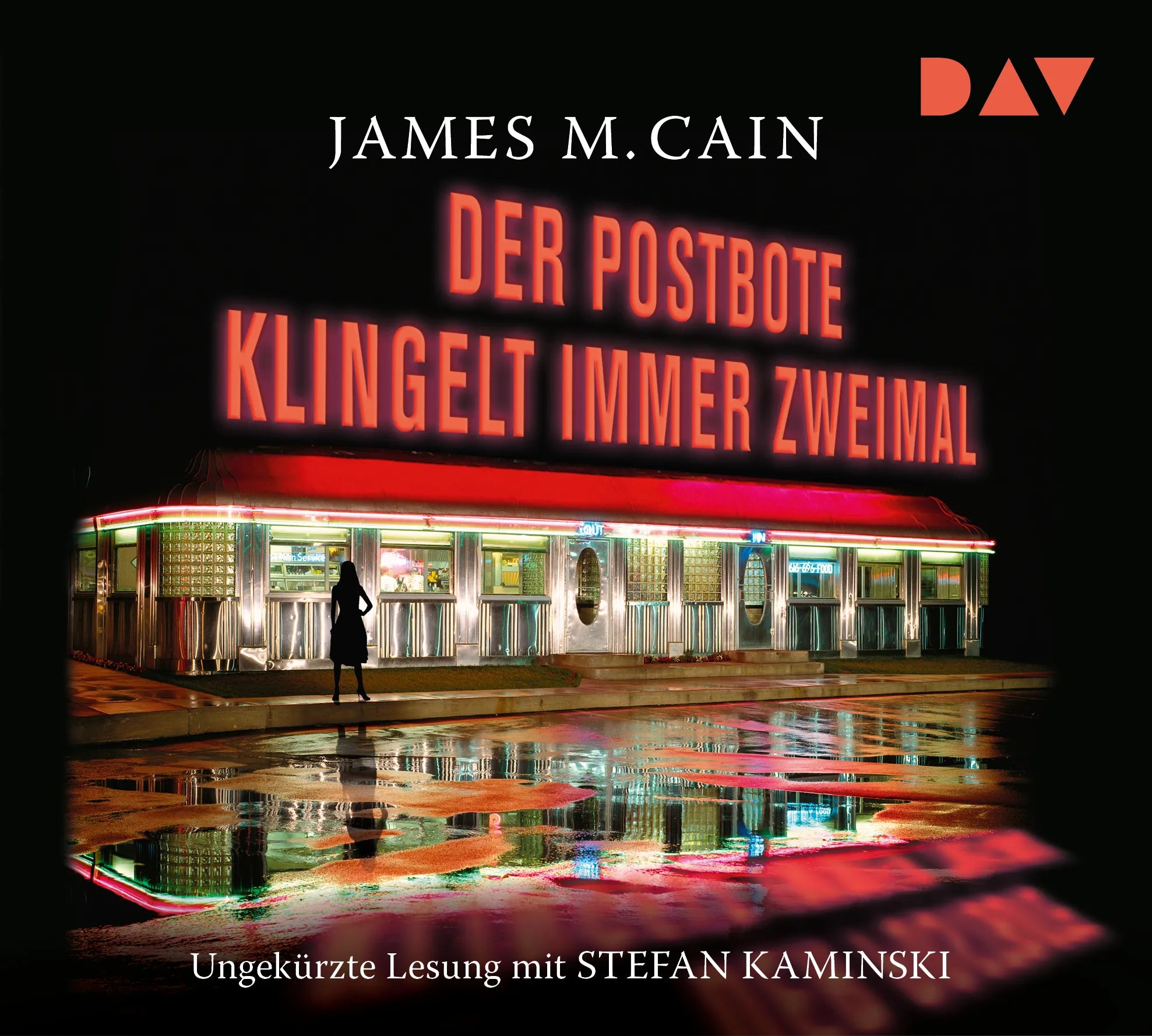 Buchcover von 'Der Postbote klingelt immer zweimal' - Hörbuch (CD) von James M. Cain