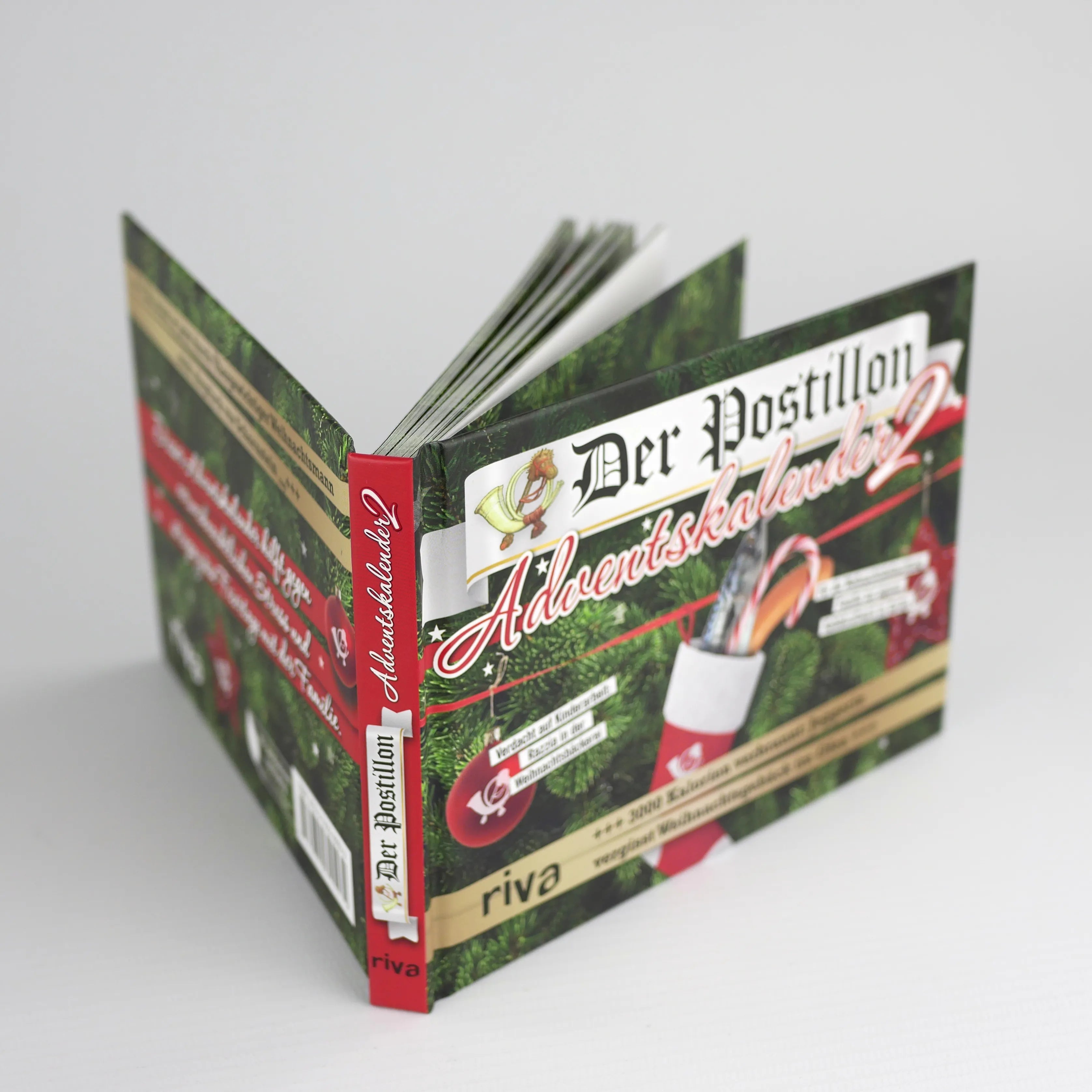 Innenansicht von 'Der Postillon Adventskalender 2' - Gebundene Ausgabe