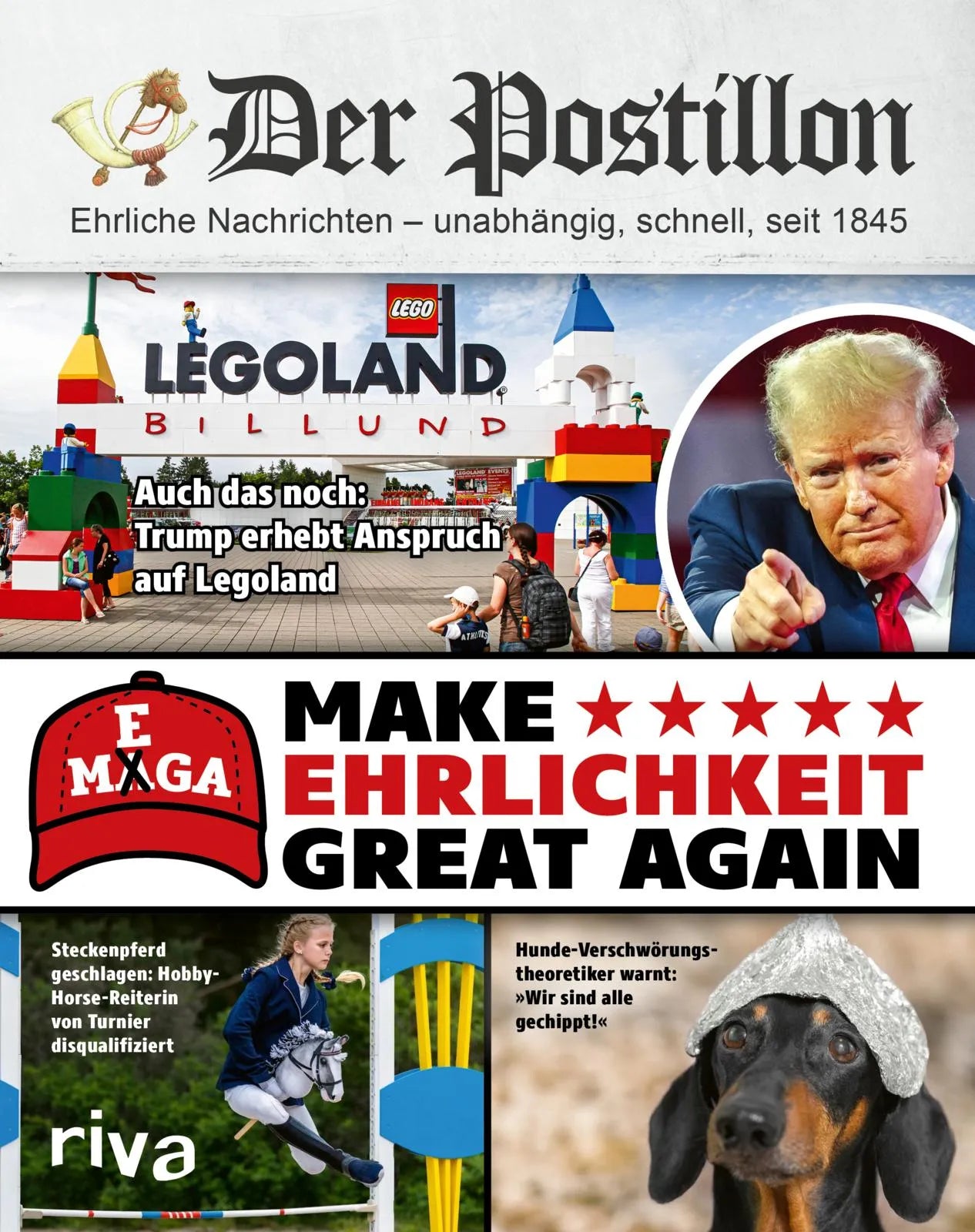 Buchcover von 'Der Postillon' - Taschenbuch von Stefan Sichermann