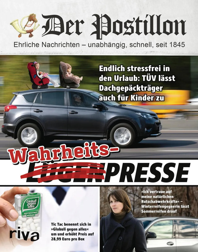 Cover: Der Postillon (Taschenbuch) von Stefan Sichermann