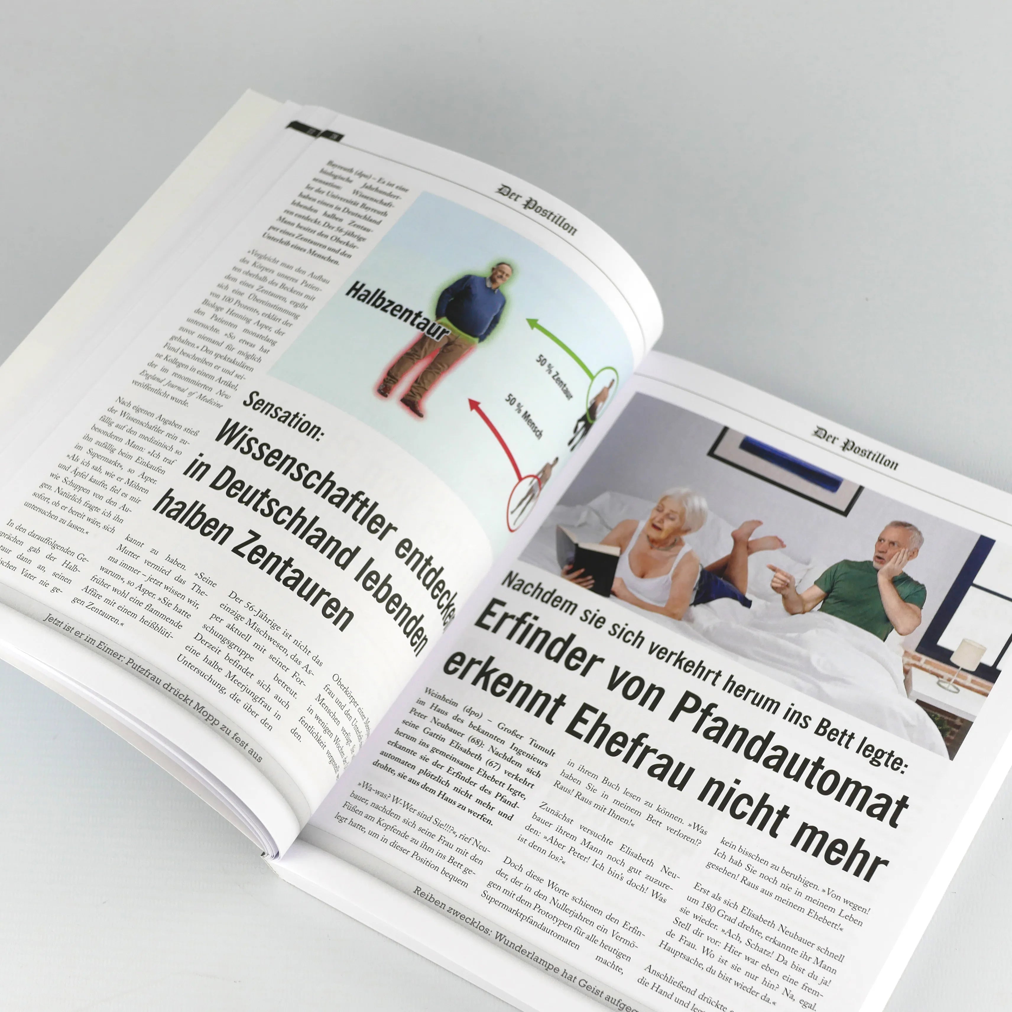 Innenansicht von 'Der Postillon' - Taschenbuch