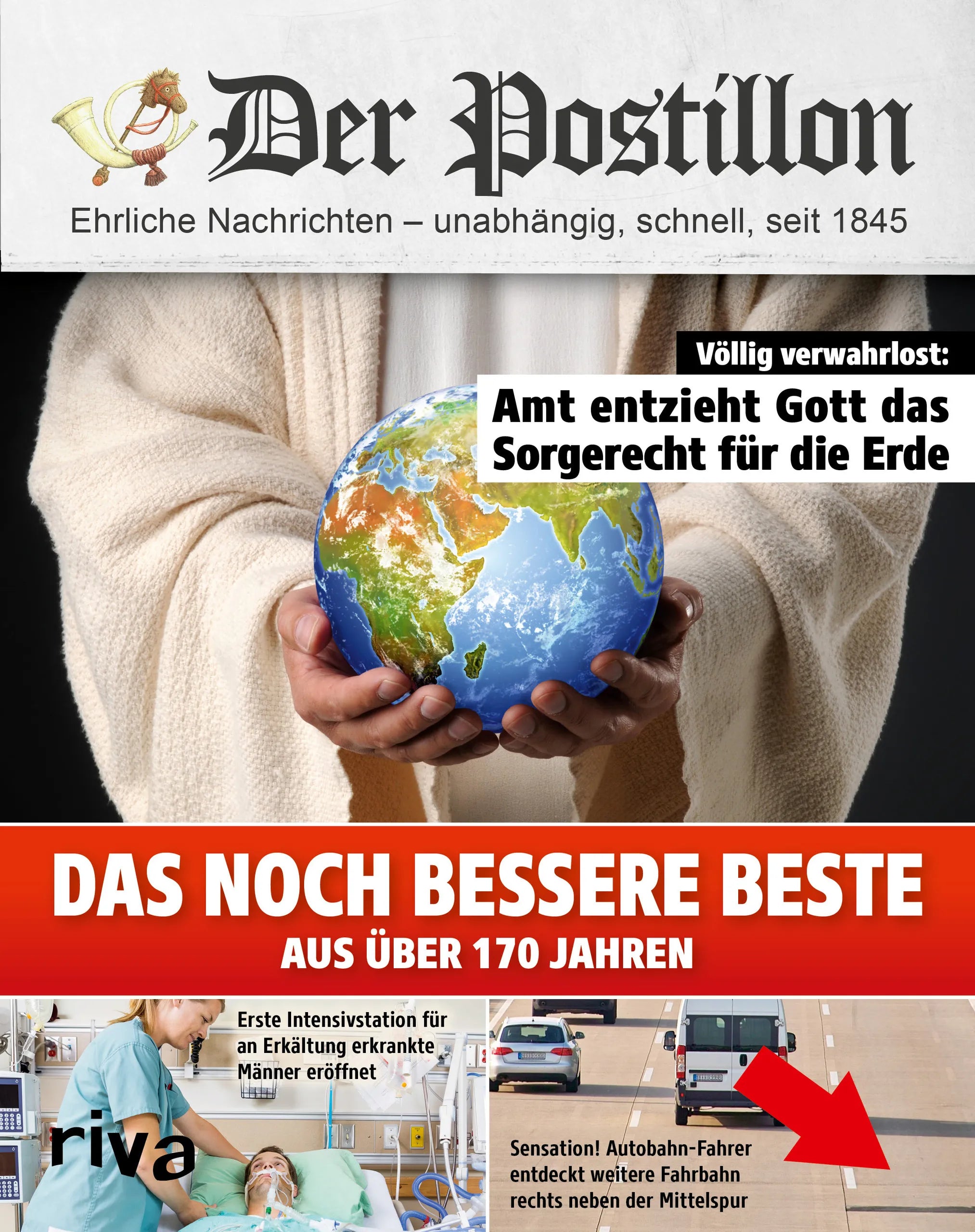 Buchcover von 'Der Postillon' - Taschenbuch von Stefan Sichermann