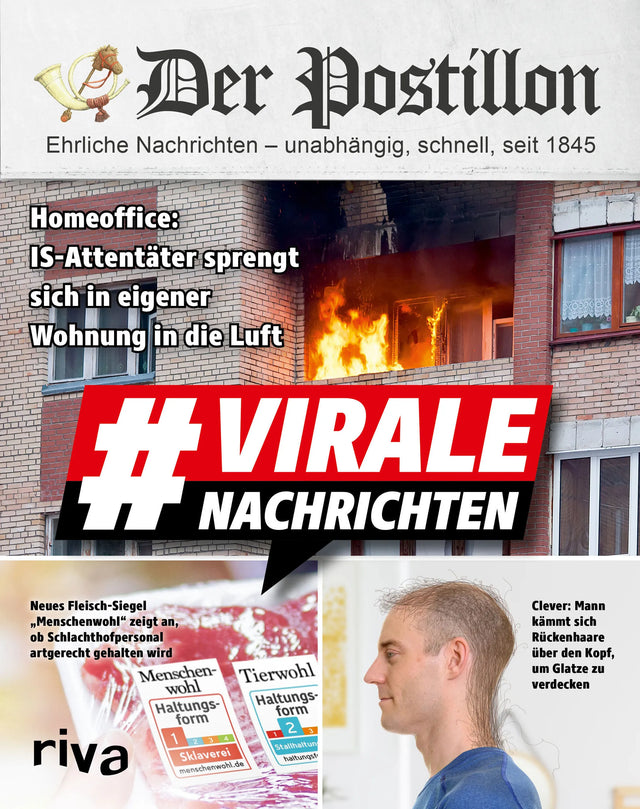 Buchcover von 'Der Postillon' - Taschenbuch von Stefan Sichermann