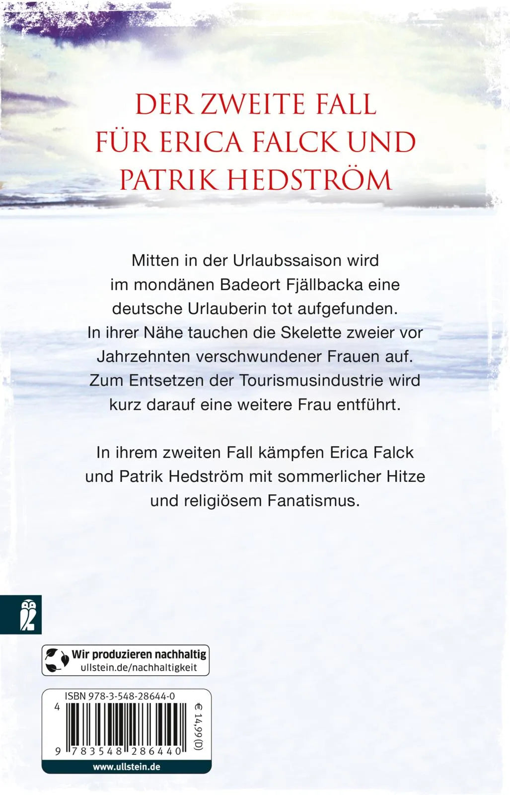 Rückseite: Der Prediger von Fjällbacka (Taschenbuch)