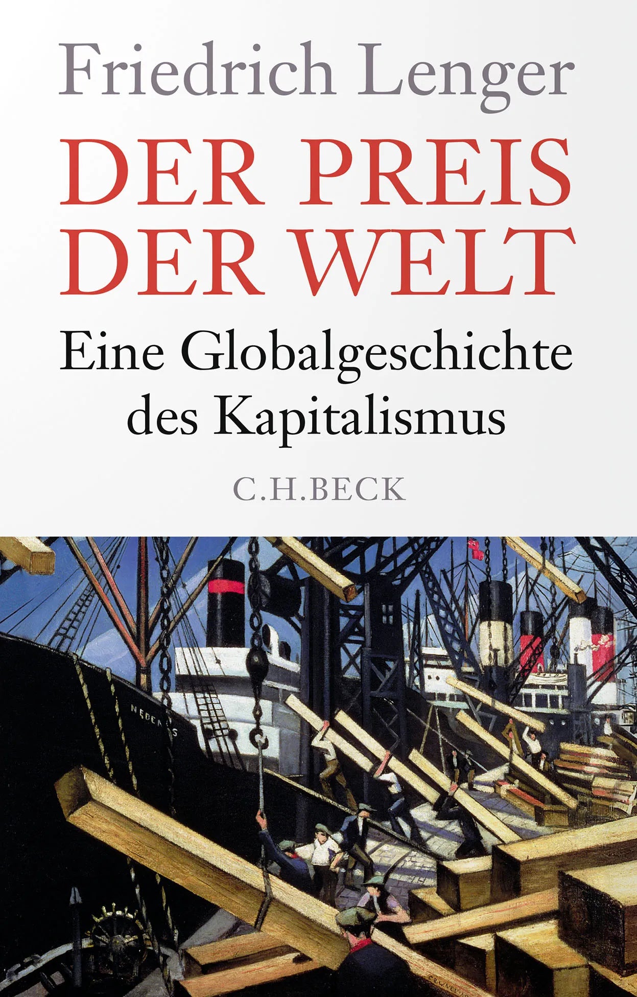 Buchcover von 'Der Preis der Welt' - Gebundene Ausgabe von Friedrich Lenger