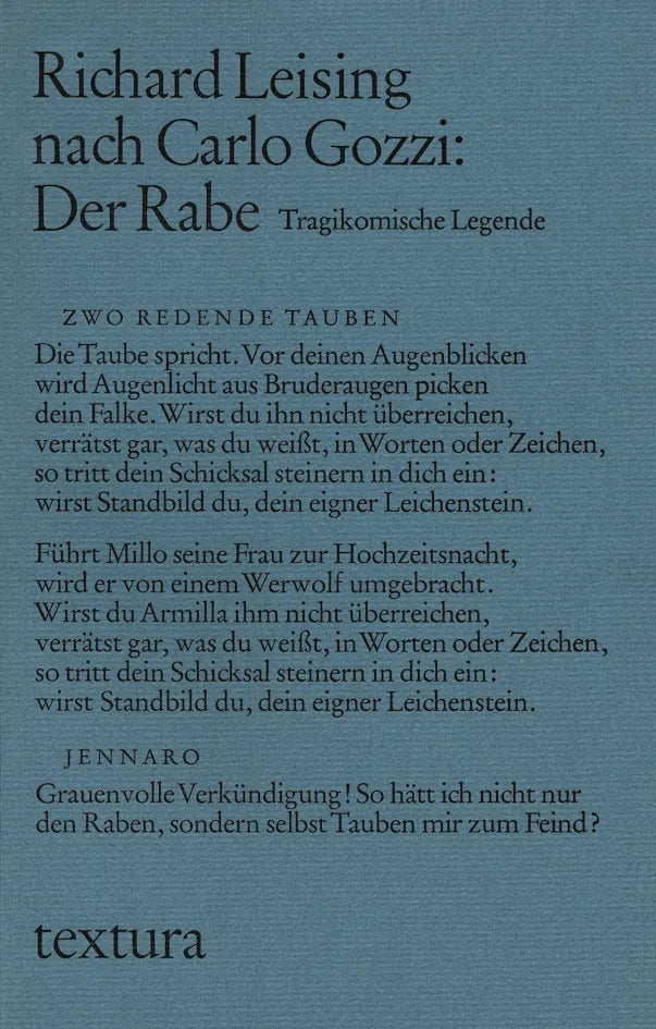 Buchcover von 'Der Rabe' - Taschenbuch von Richard Leising