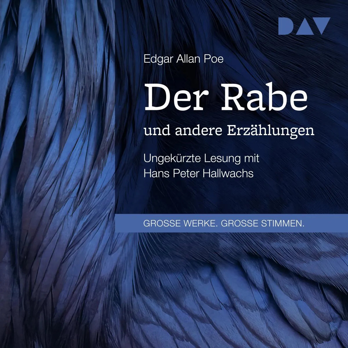 Cover: Der Rabe und andere Erzählungen (Hörbuch Download) von Edgar Allan Poe
