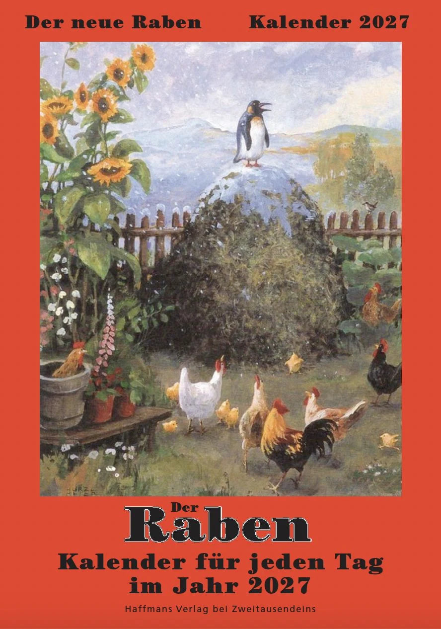 Taschenkalender: Der Raben-Kalender 2027