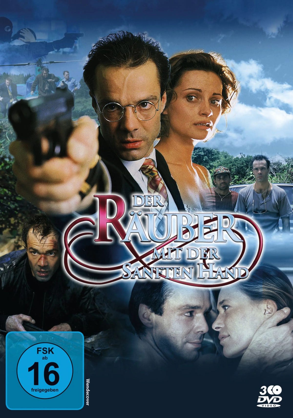 DVD-Cover: Der Räuber mit der sanften Hand. Regie: Wolfgang Mühlbauer