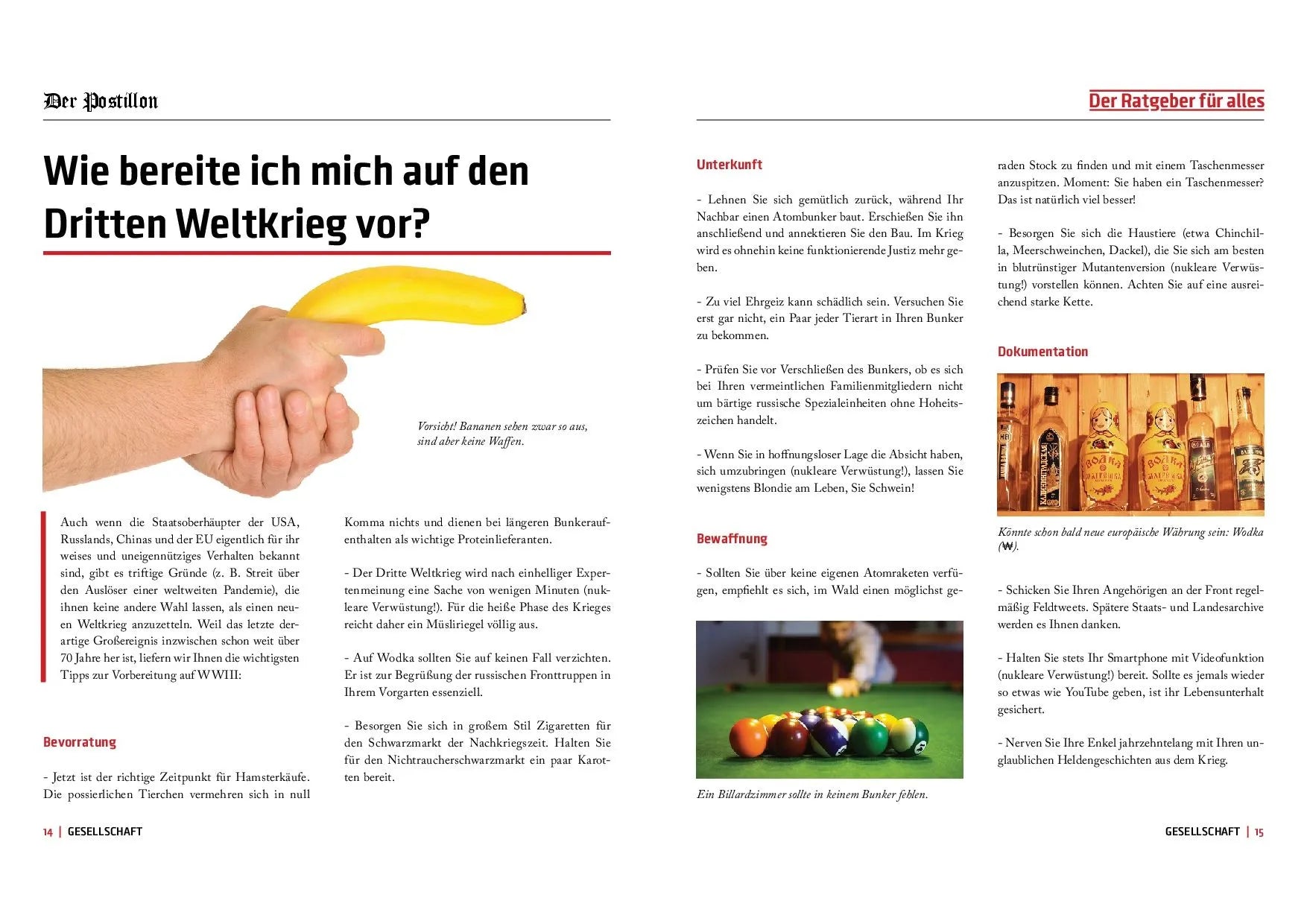 Innenansicht von 'Der Ratgeber für alles' - Taschenbuch